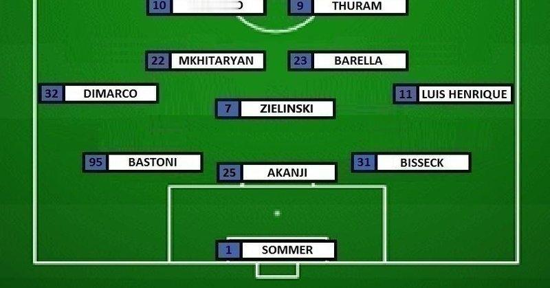 赛前预览：国米对阵尤文图斯——齐沃受到巴雷拉和恰尔汗奥卢的诱惑国米巴雷拉