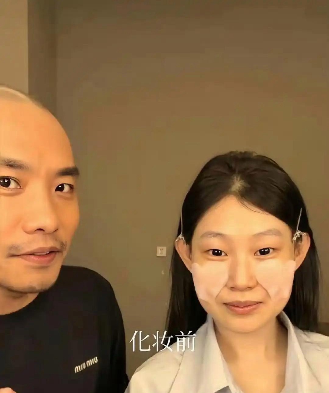 沈佳润男化妆师真牛，看她化妆前后对比，反差感好强烈哦