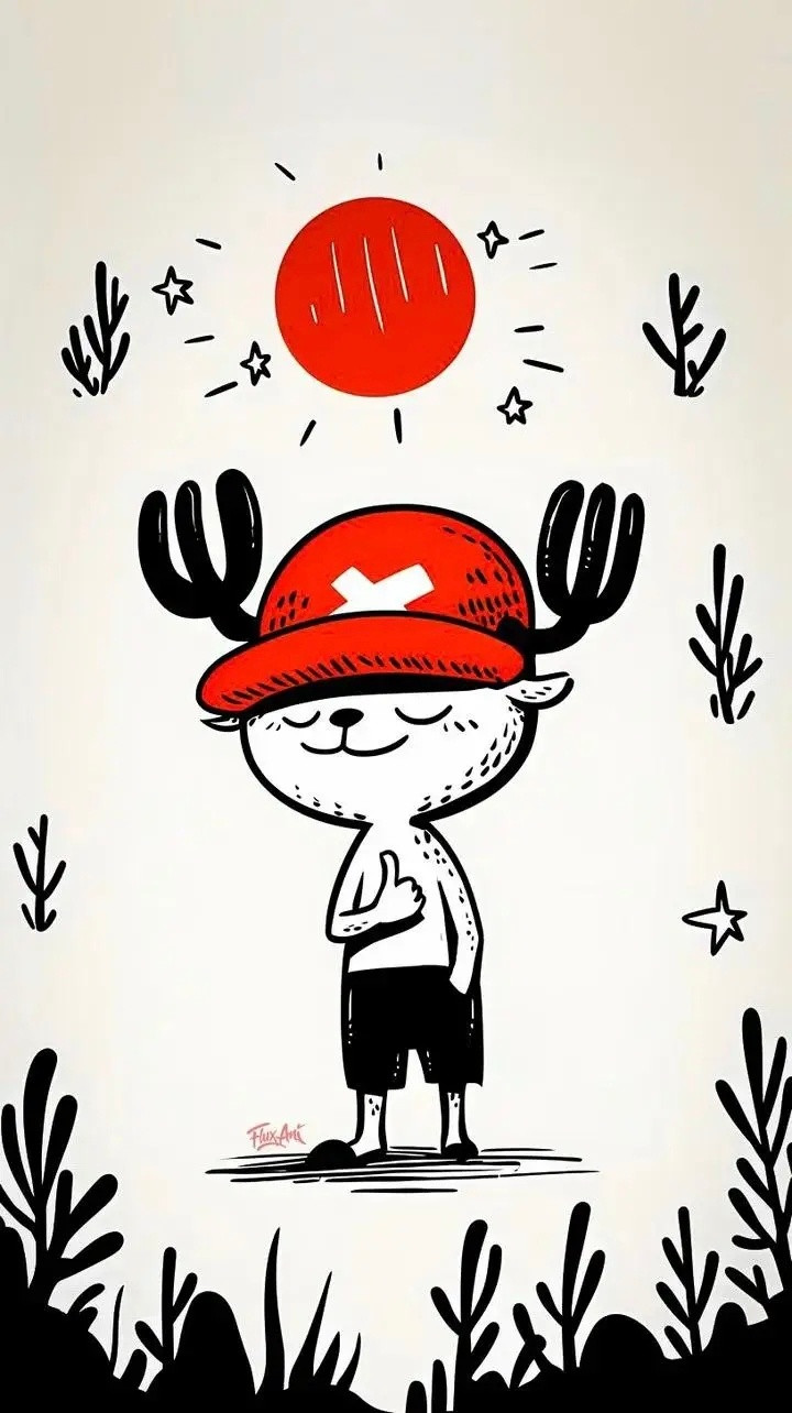 海贼王新年迎喜番海贼王简约又可爱的一组海贼王头像