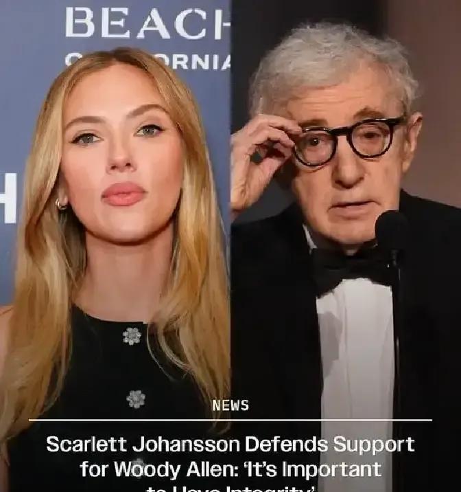 刚刷到斯嘉丽那番话——手里攥着黑寡妇的千万片酬，转头给性侵疑云的伍迪·艾伦站