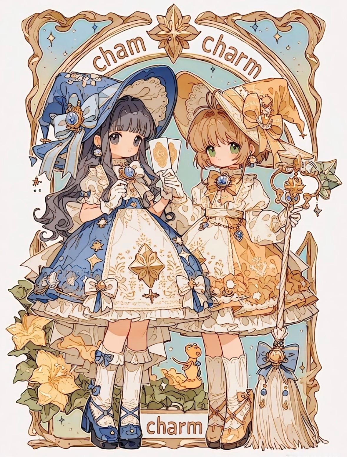 是洛丽塔风的知樱呀🌸太美惹！动漫点评团魔卡少女樱动漫