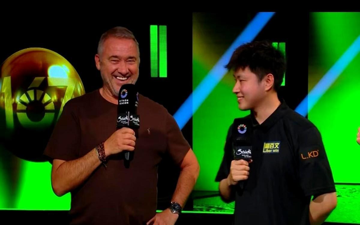 熬夜看完赵心童对阵墨菲熬夜看这场球真没白熬，小赵4比2赢了墨菲，结果太舒服了