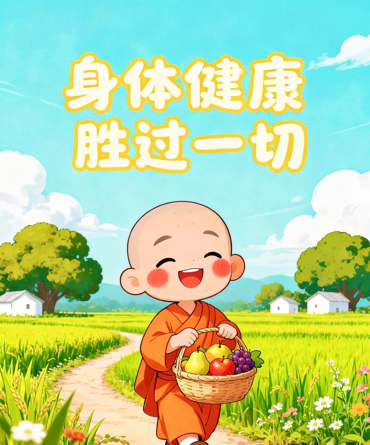 无论有钱没钱都好，活着开心就好，钱够用就好。因为身体健康胜过一切，没有健
