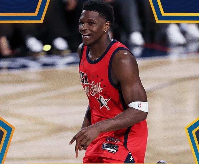 全明星赛，爱德华兹力压伦纳德获得最有价值球员！全明星正赛刚刚落下帷幕，各奖项