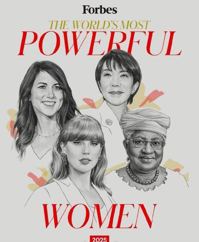 霉霉登福布斯全球最具影响力女性榜单霉霉TaylorSwift荣登《福布斯》