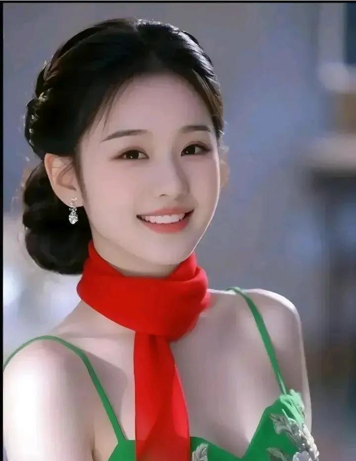 #请问什么样的女人算得上是美女#发型合适，能修饰脸型。