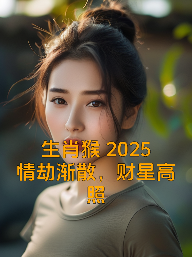 生肖猴2025：情劫渐散，财星高照