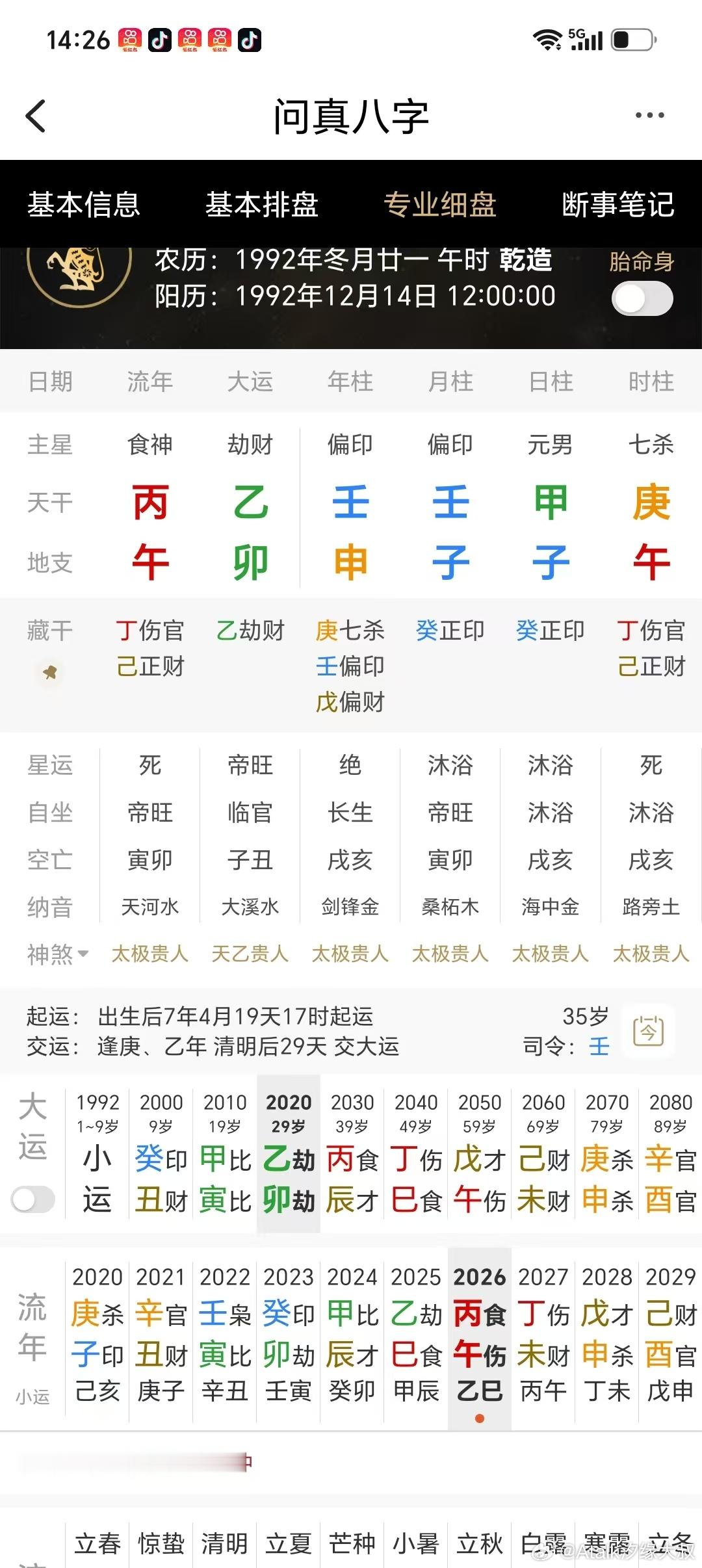 这个男命，2024年投河自尽！水旺木漂致命，地支申子合水冲午，八字严重失衡。乙卯