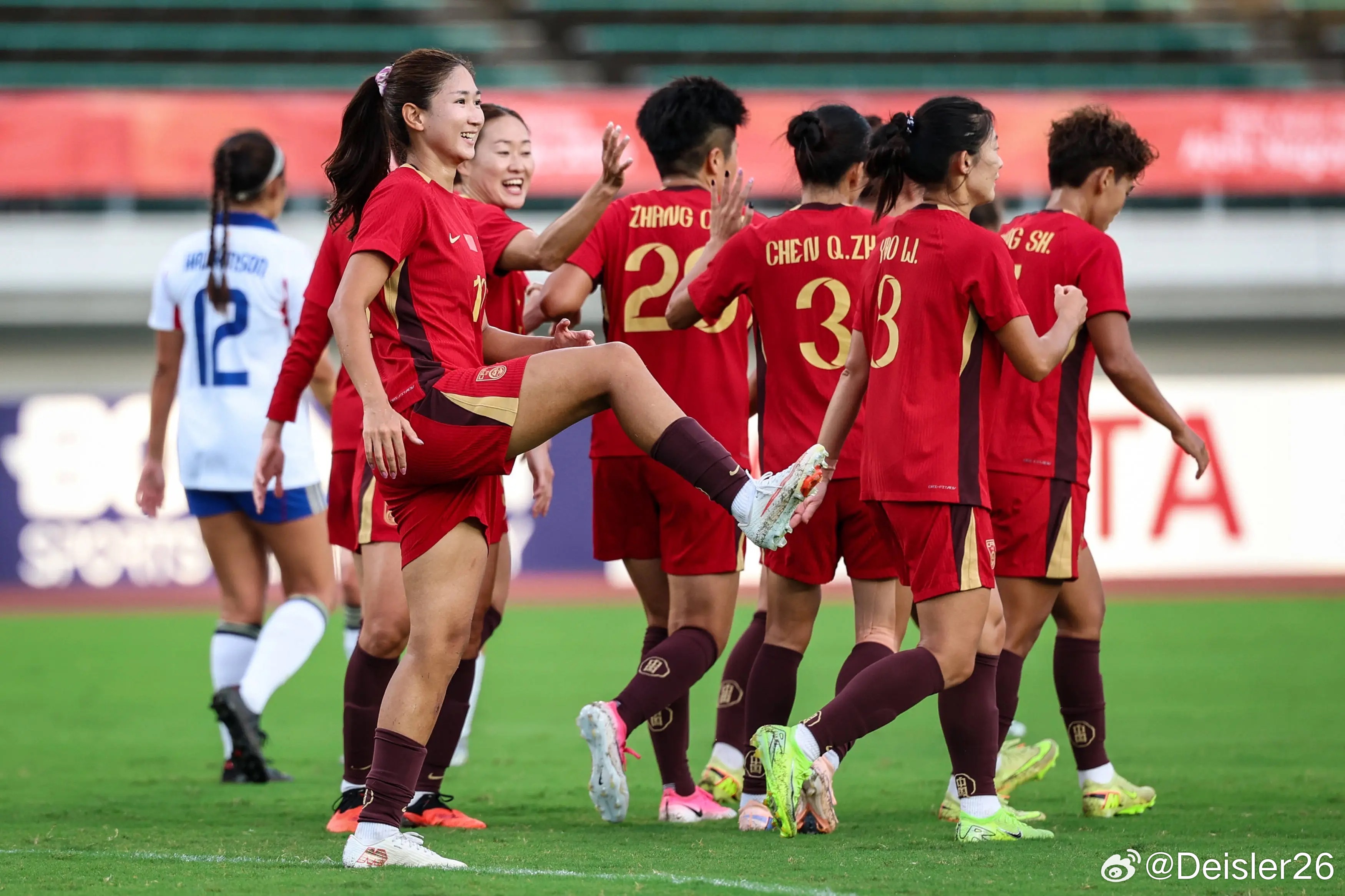 为中国女足加油亚运会铜牌战🔥🔥🔥🇨🇳中国女足3-1韩国女足🇰