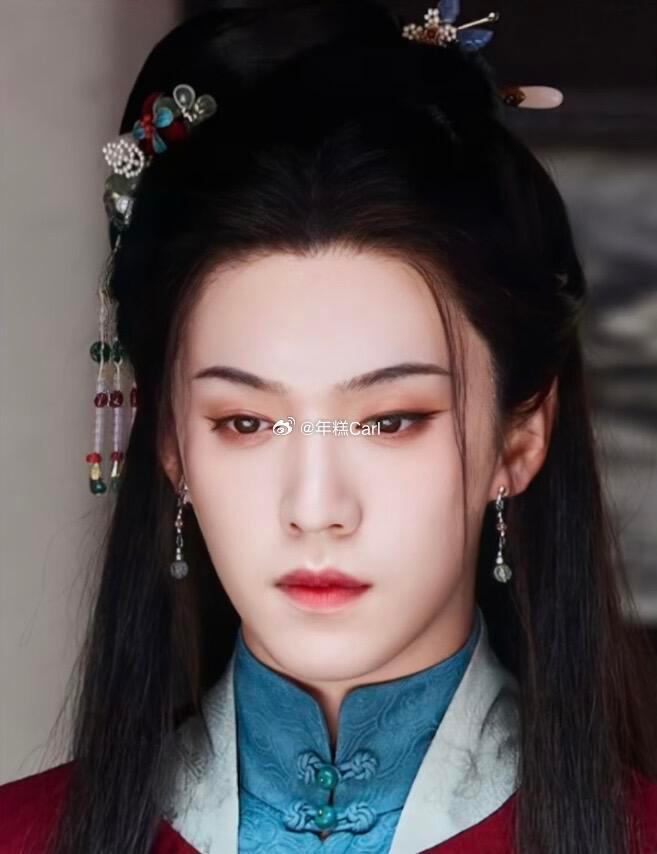 内娱男明星男扮女装造型​​​