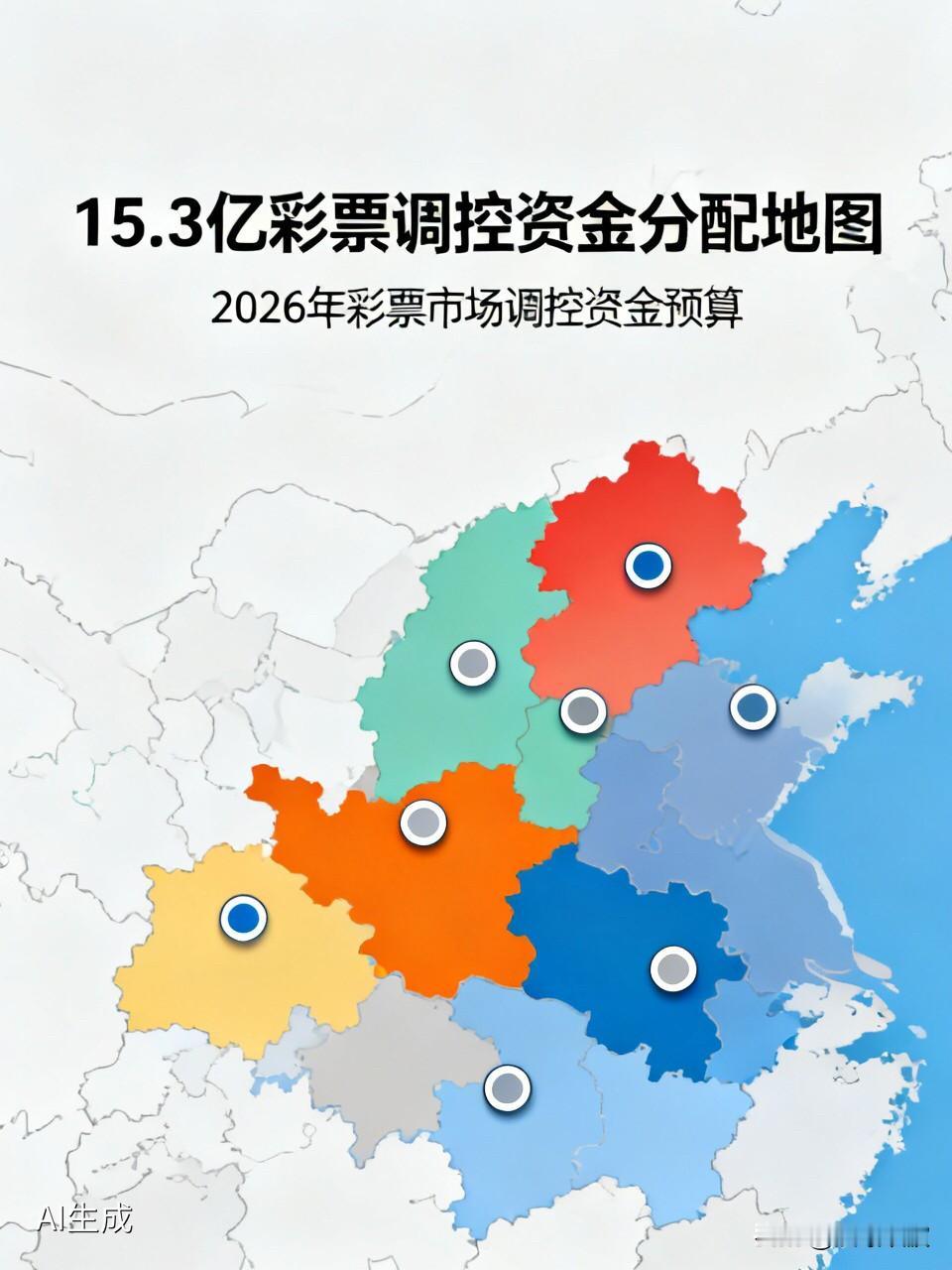 15.3亿彩票调控资金分配地图出炉！你们省分了多少？这钱花得值不值？财政