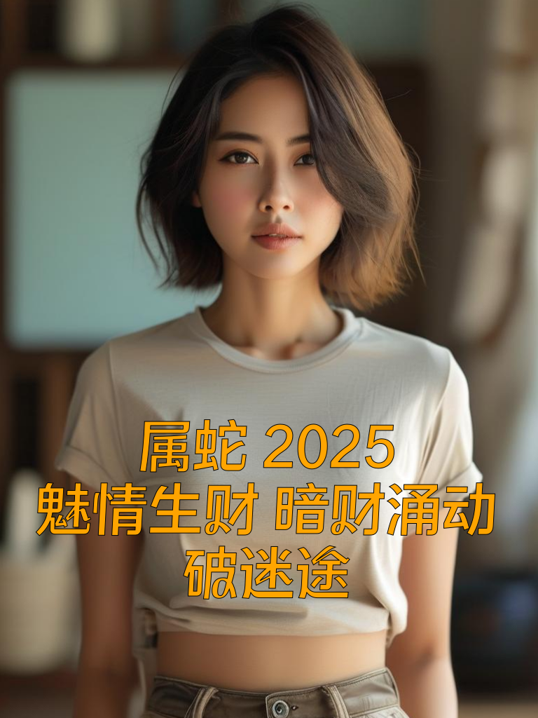 属蛇2025：魅情生财，暗财涌动破迷途