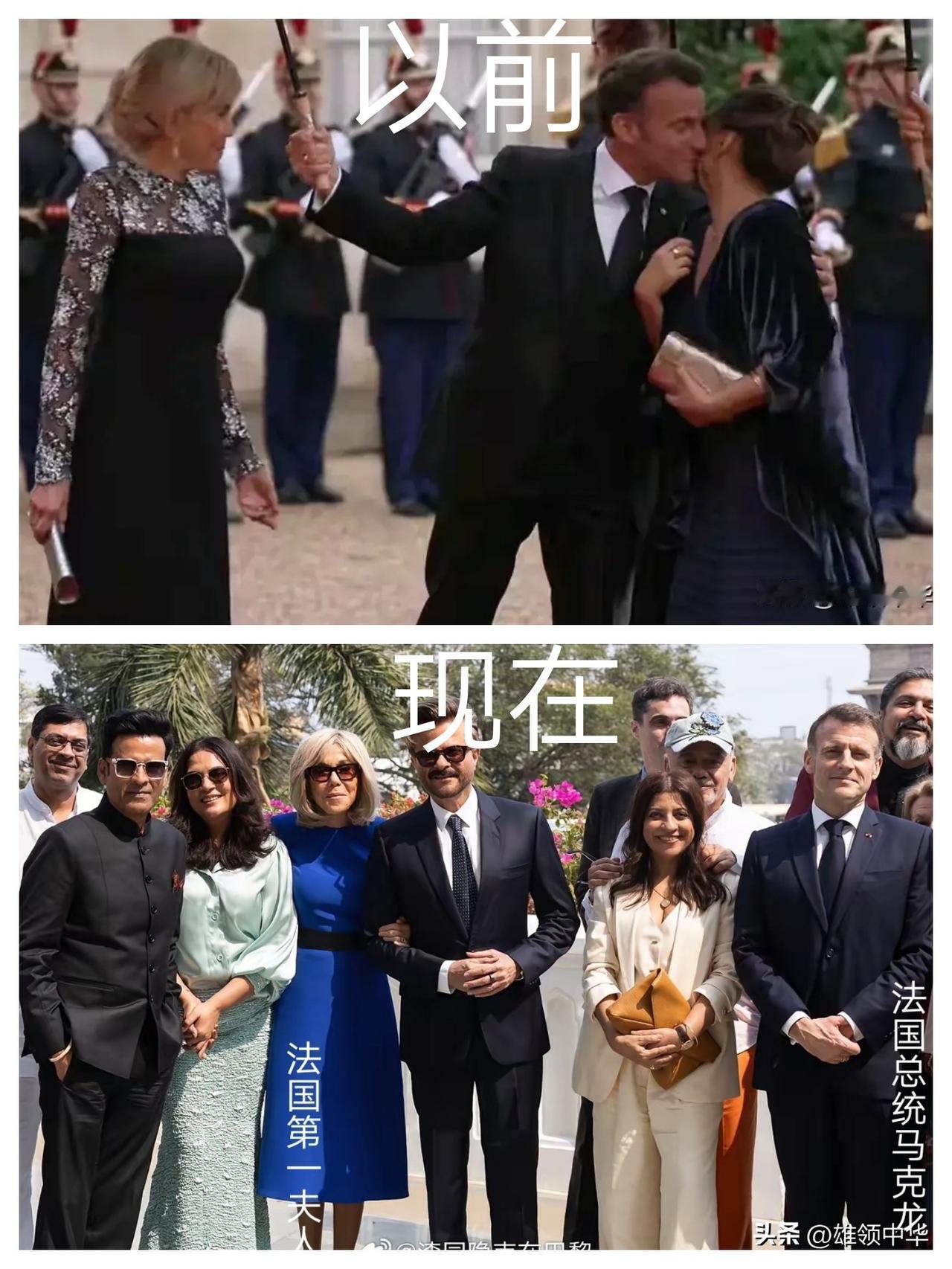 马克龙也尝到了“有苦说不出的滋味”！