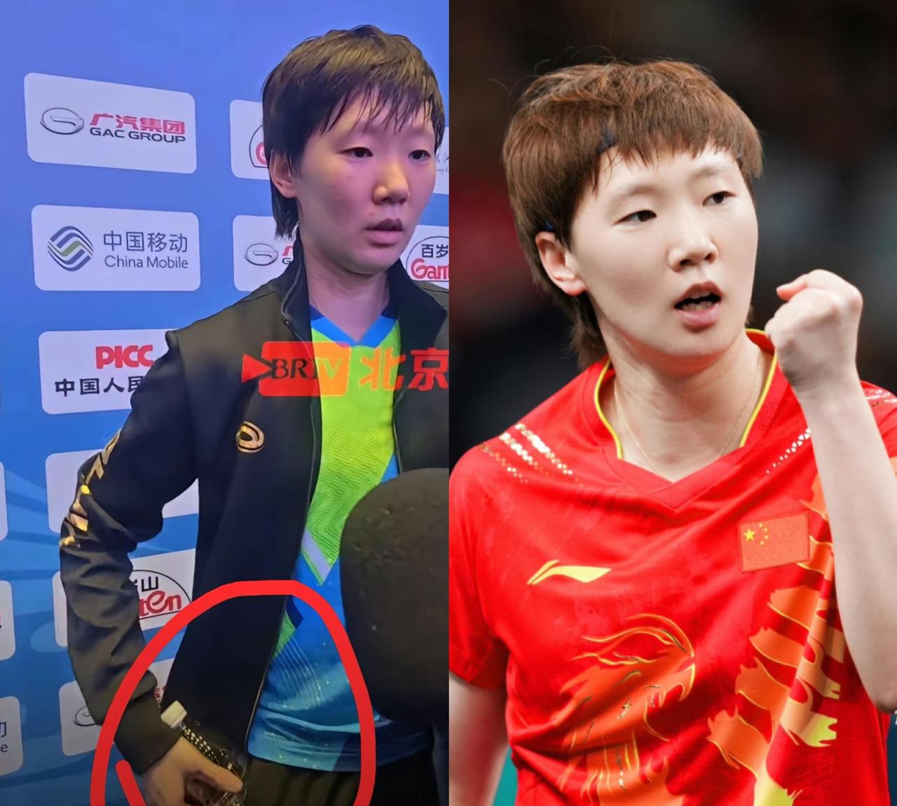 王曼昱，这位在全运会赛场达到巅峰的运动员，最近因为赛后一个看似细微的动作，引发了