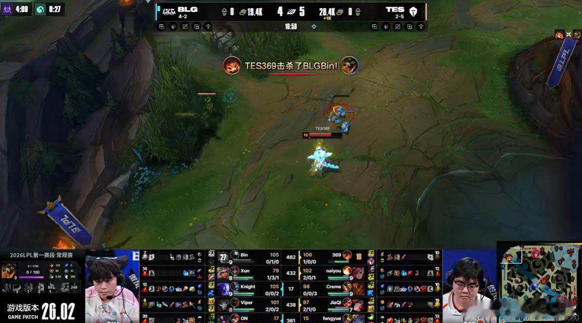 一个赛季练一个纳尔有那么难吗？刚刚369纳尔单杀Bin鳄鱼，在对线期建立优势，B