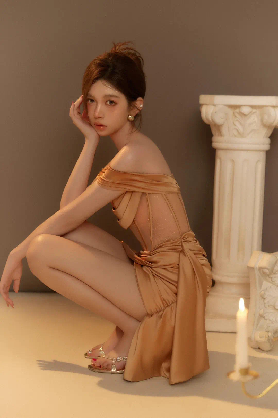 这颜值，简直是人间理想型