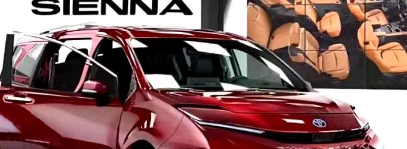全新丰田赛纳海外炸街！混动+四驱，油耗低至5L？家用MPV要重新