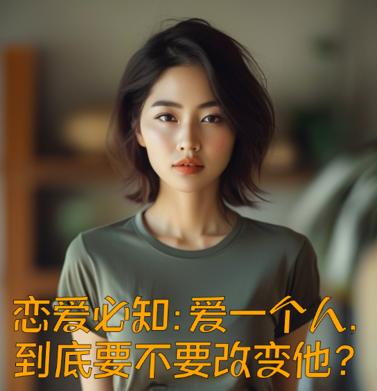 恋爱必知：爱一个人，到底要不要改变他？
