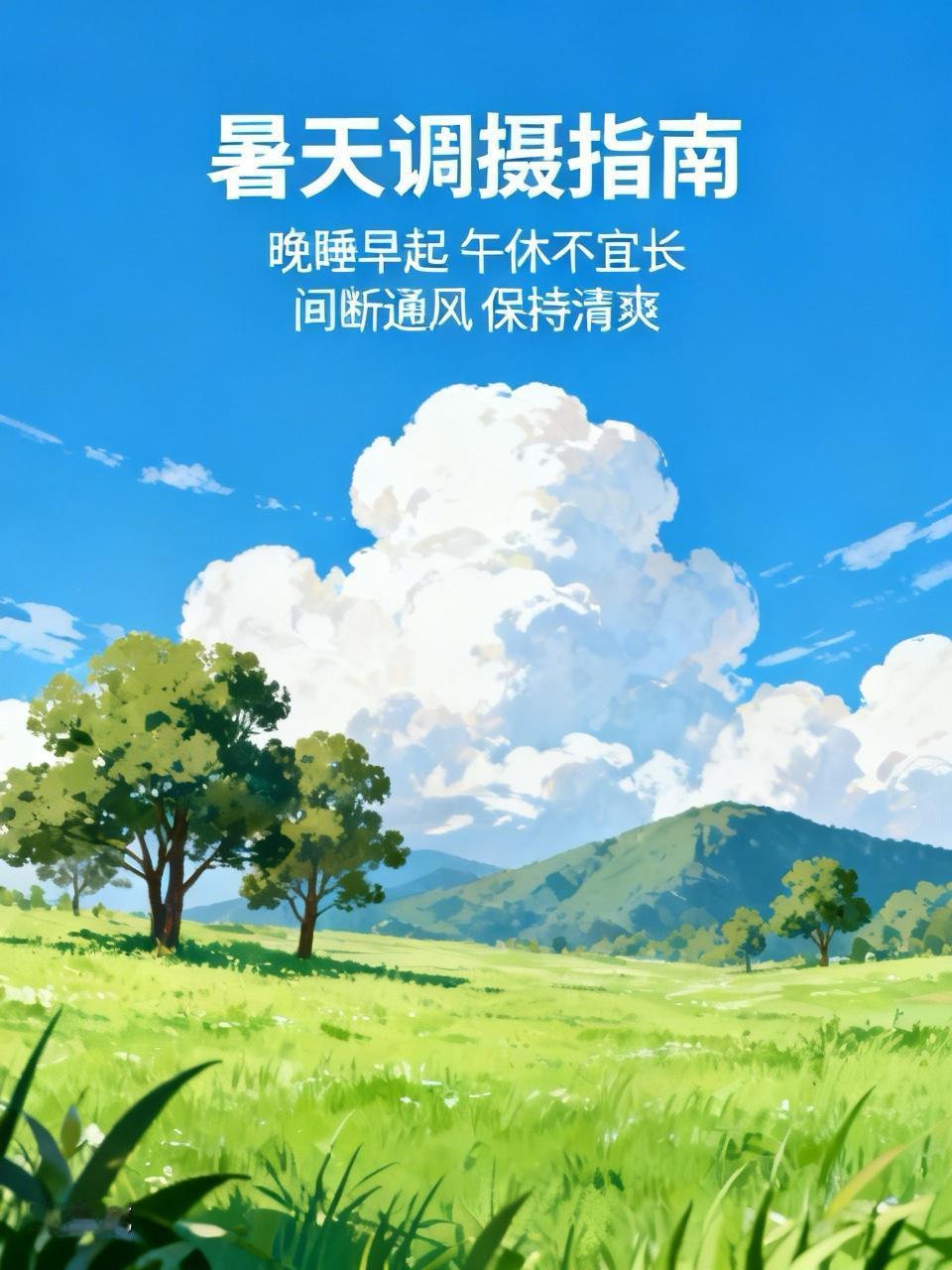 暑天如何正确调摄随着气温升高，门诊诉“头晕、乏力，失眠、食欲下降”的患者越来越