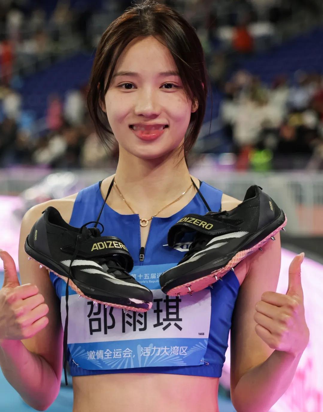 谁说运动员不能是学霸？清华高材生邵雨琪这次在全运会上用1米90的成绩，直接拿