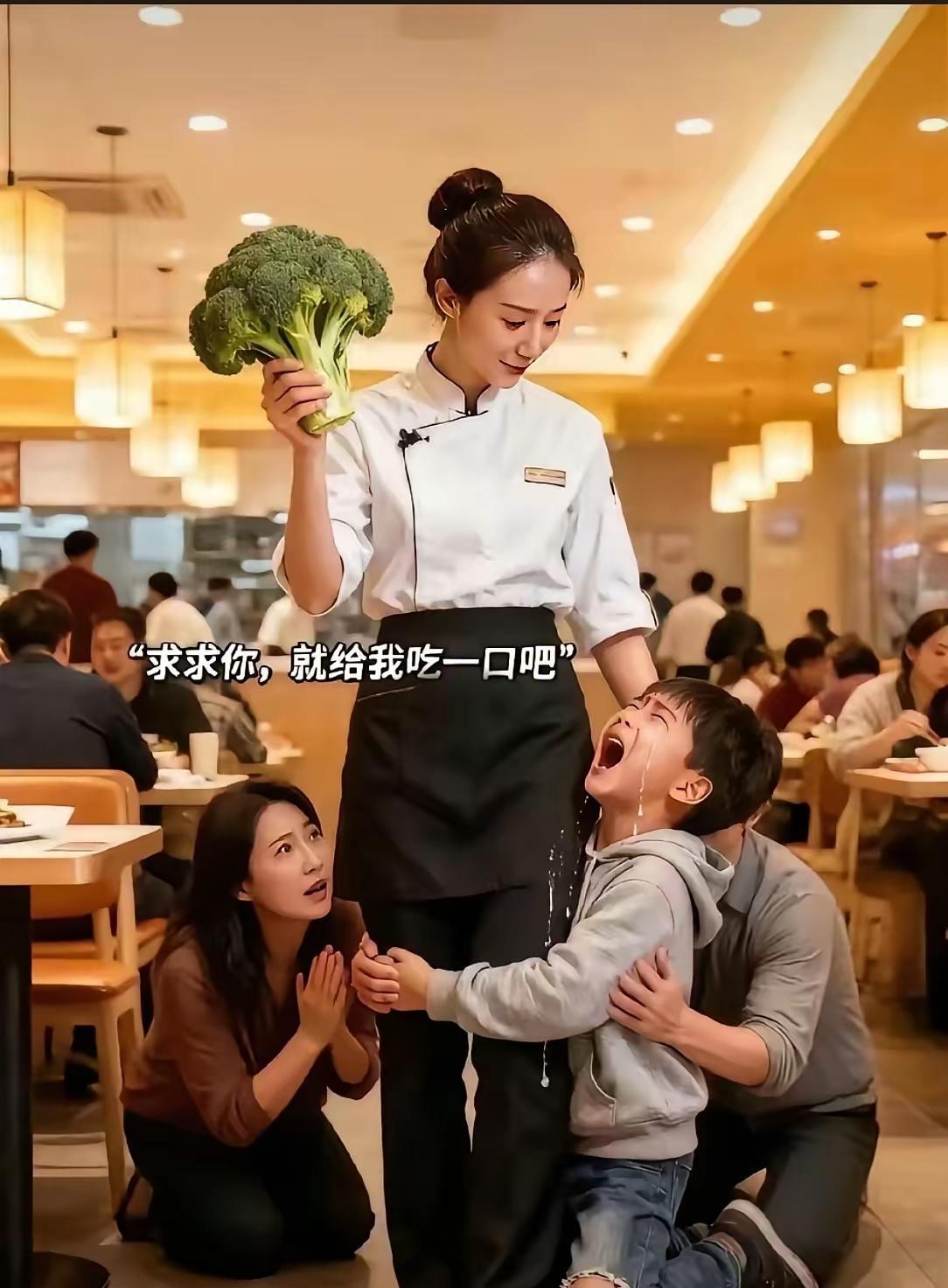 西贝公关真厉害，说7岁孩子进店哭着闹着要吃吃西贝的预制菜你说这个公关部都是武
