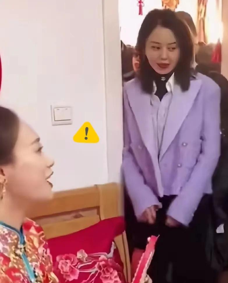 辛芷蕾icon：把偏爱都留给了家人回鹤岗icon参加弟弟婚礼，辛芷蕾出手就是