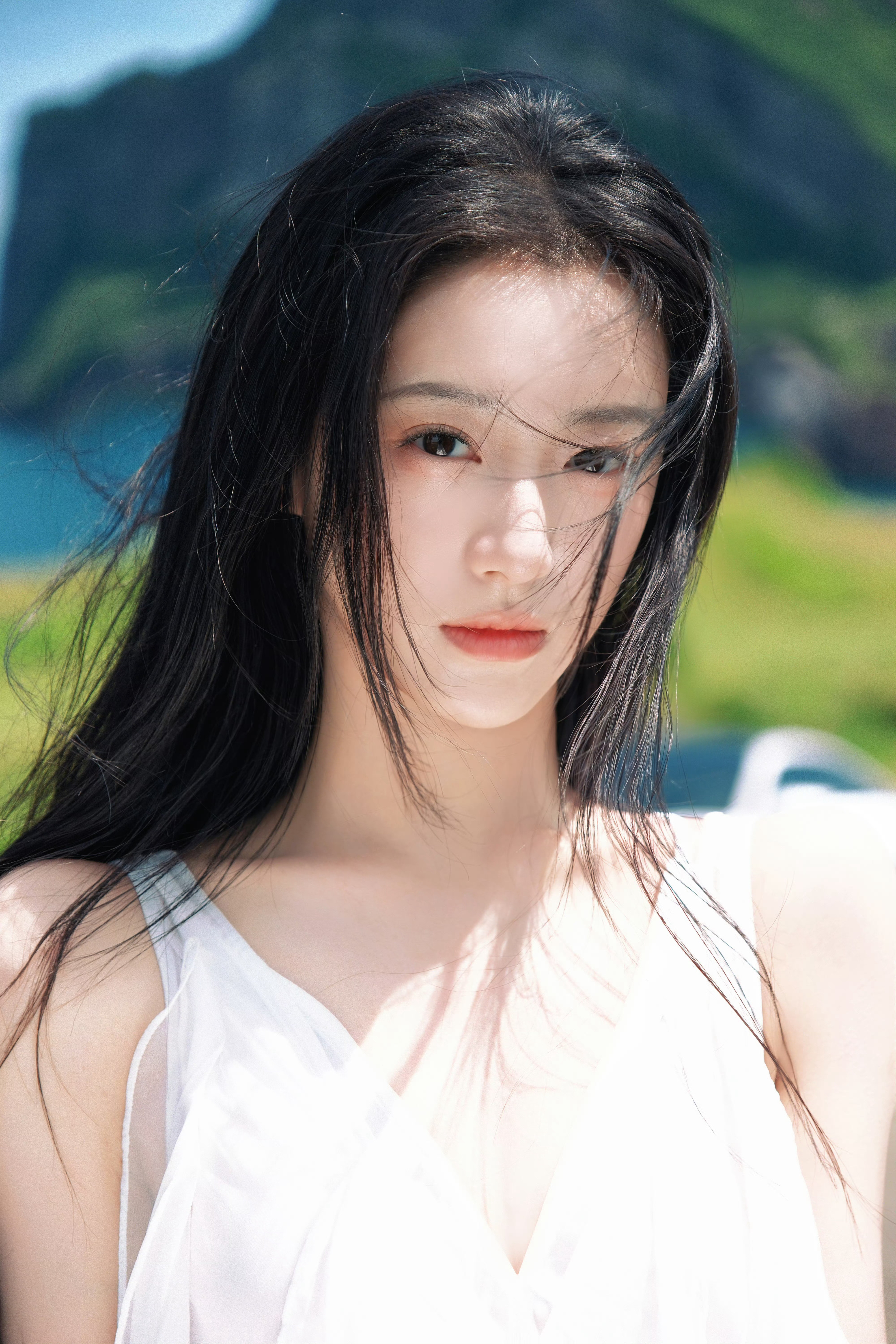 这张脸已经美得看不到一丁点人类的欲望（就是很神性神本无相✨🏝️​​​