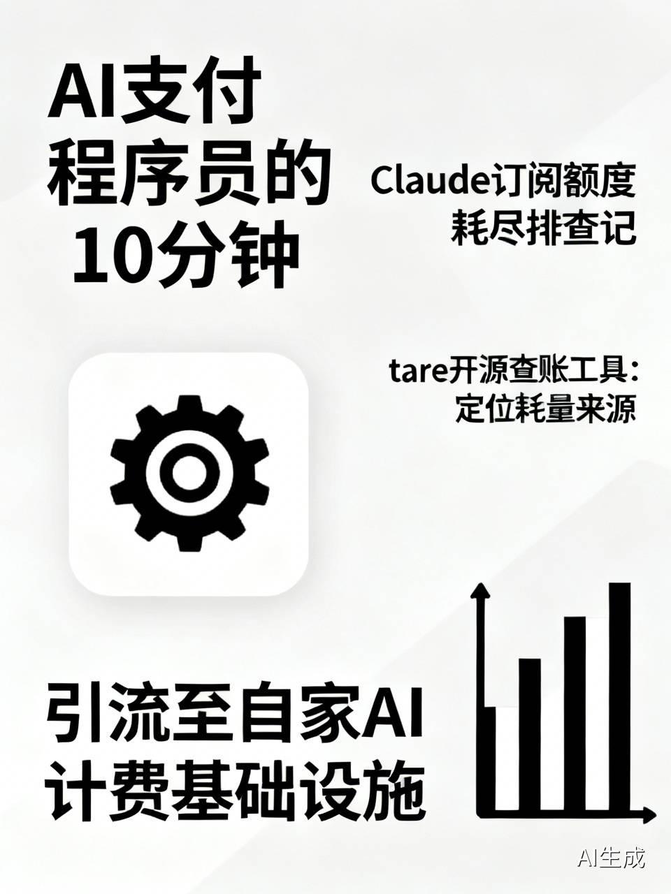 有个程序员，晚上7点46分打开编辑器，10分钟，Claude额度烧光了。他订