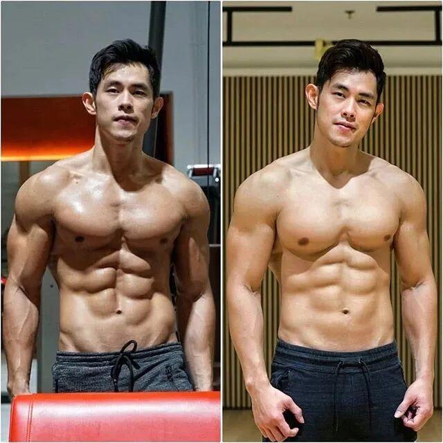 周杰伦这身材真是绝了，好久没刷到周杰伦的消息了，原来他不唱歌是跑去健身去了，这身