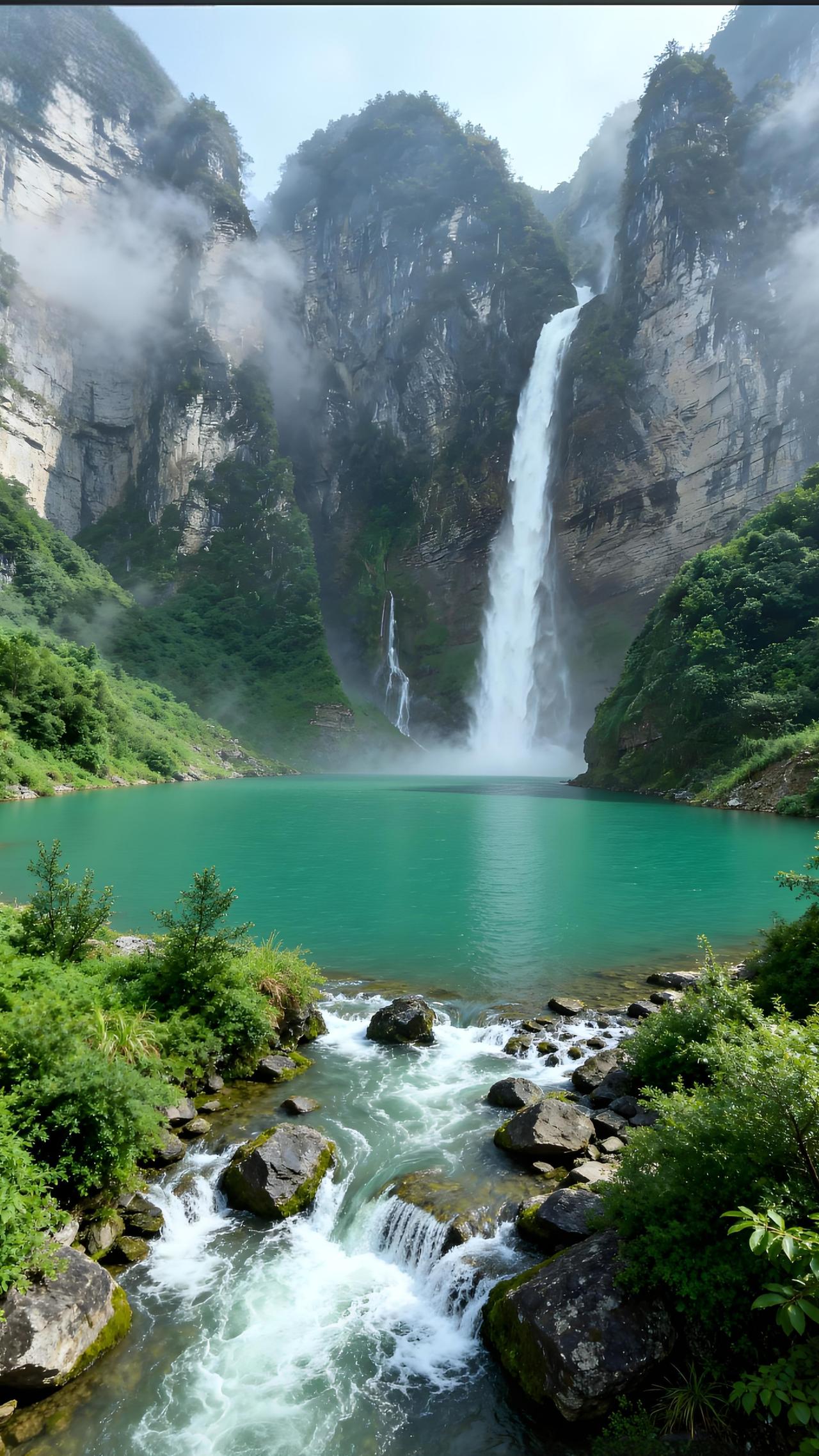 美在山水间，风景如画分享一张绝美的风景照片分享一张你喜欢的风景照片