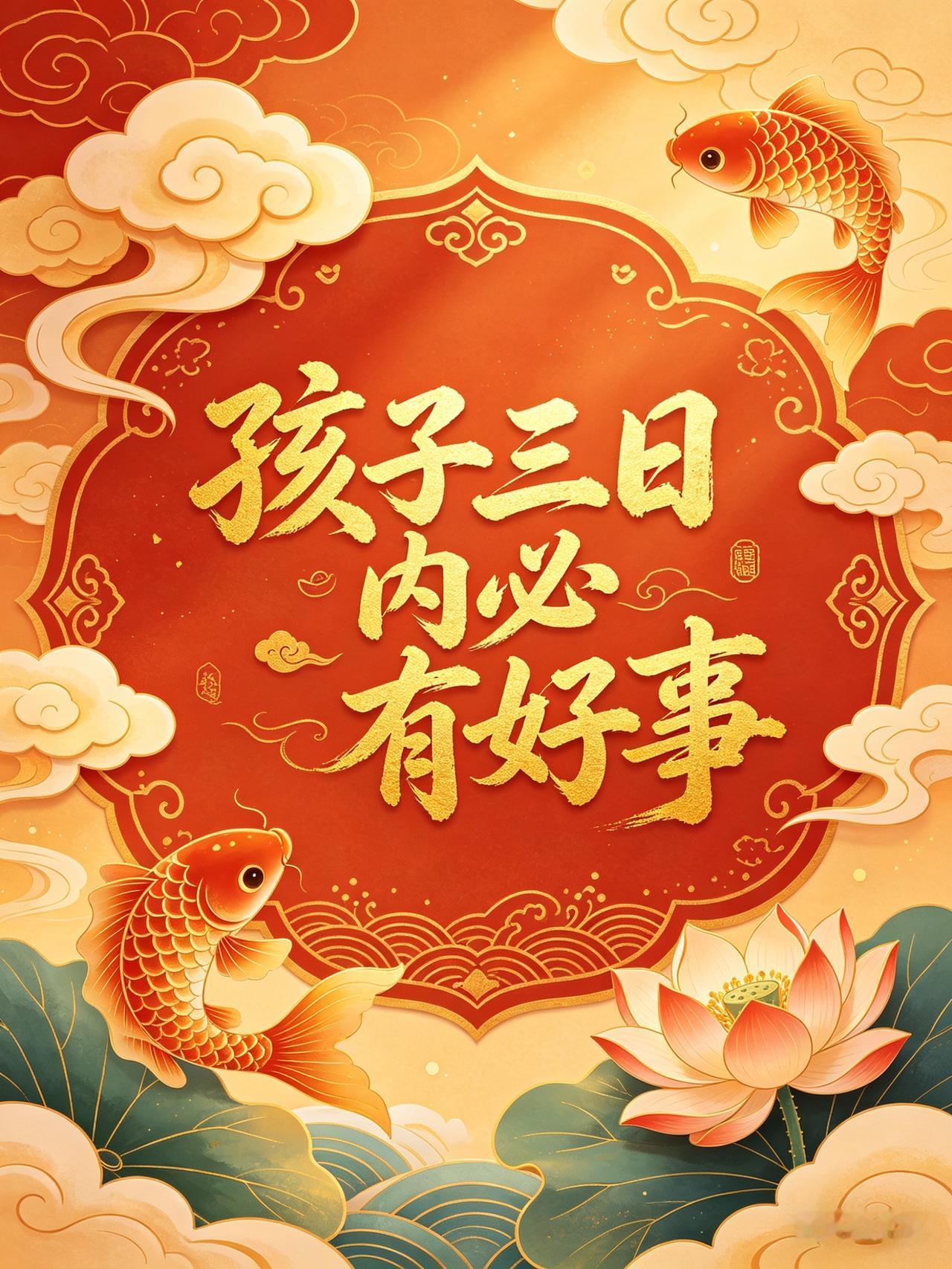 孩子三日内必有好事！老天眷顾、贵人相助，全是暖心福报✨身为父母，这辈子最大的