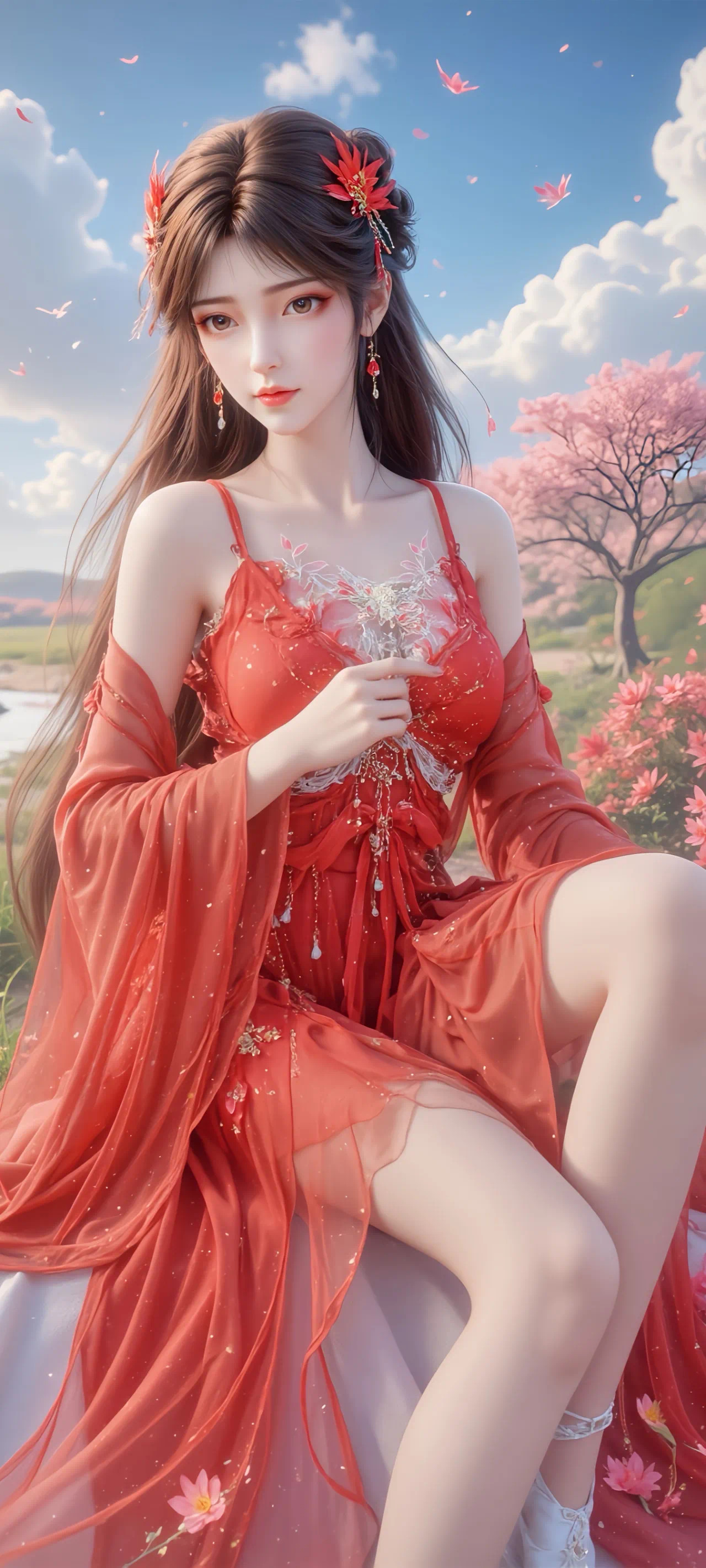 完美世界火灵儿【精美壁纸】虽然很久没登荧幕，但美丽动人的身影仍在！动漫星域