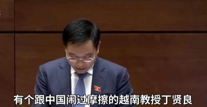 越南国家大学教授丁贤良，在《亚洲新闻台》的访谈节目中甩出一句掷地有声的话：“亚洲