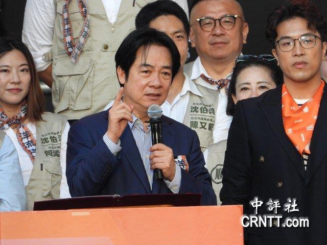 沈伯洋只要牵制蒋万安？赖清德叫嚣：认知作战！我就是要他赢民进党台北市长参选人沈