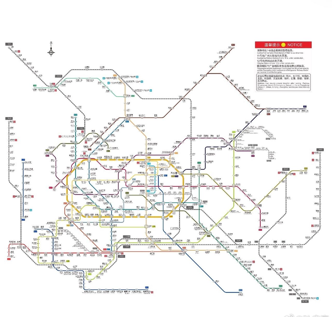 广州地铁接通穗深城际，感觉已经没有什么能阻挡广州地铁了。达清远，接佛山，通东莞