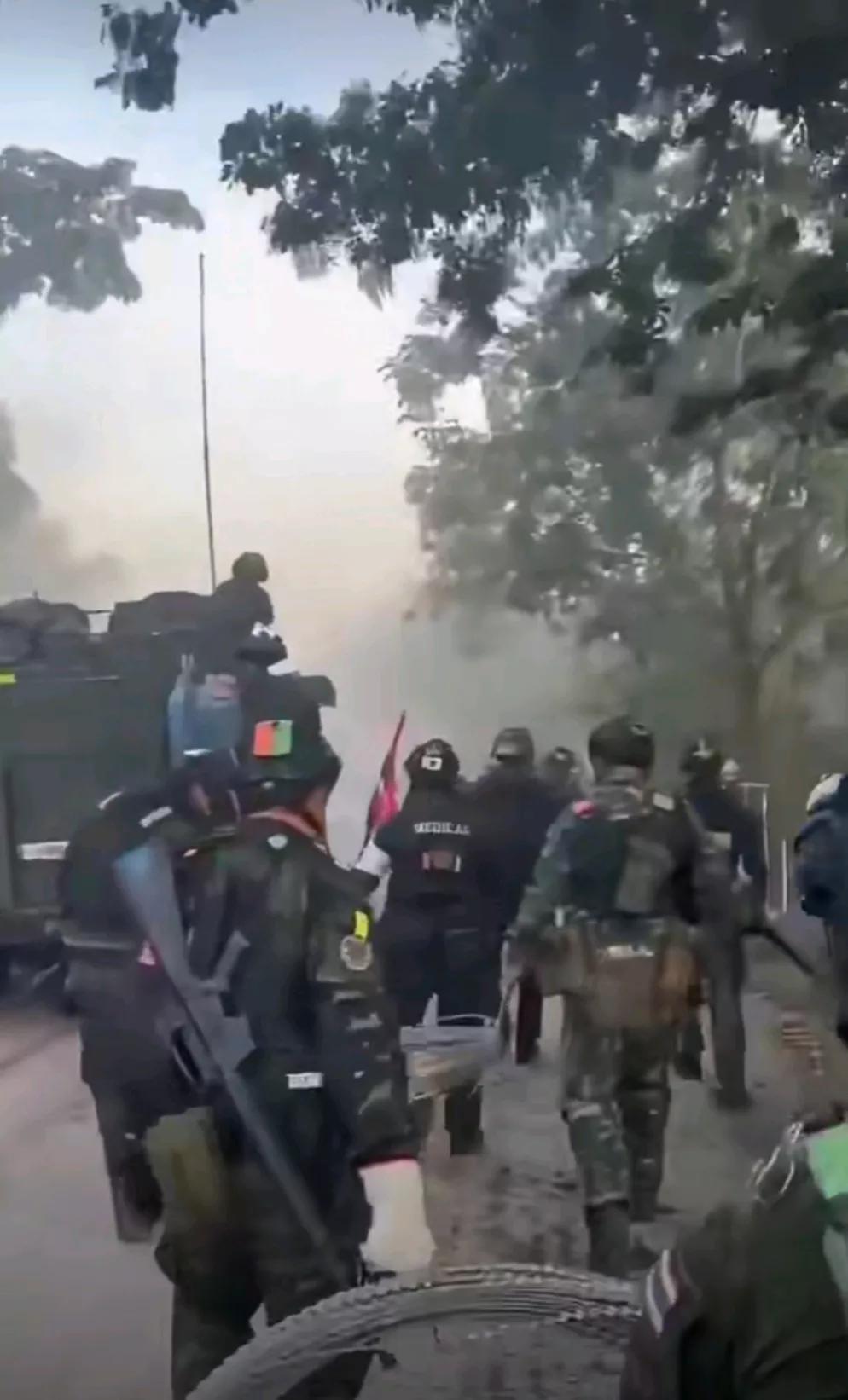 《曼谷时报》报道，当地时间10日，一名隶属于泰国陆军第112机械化旅的指挥官发布