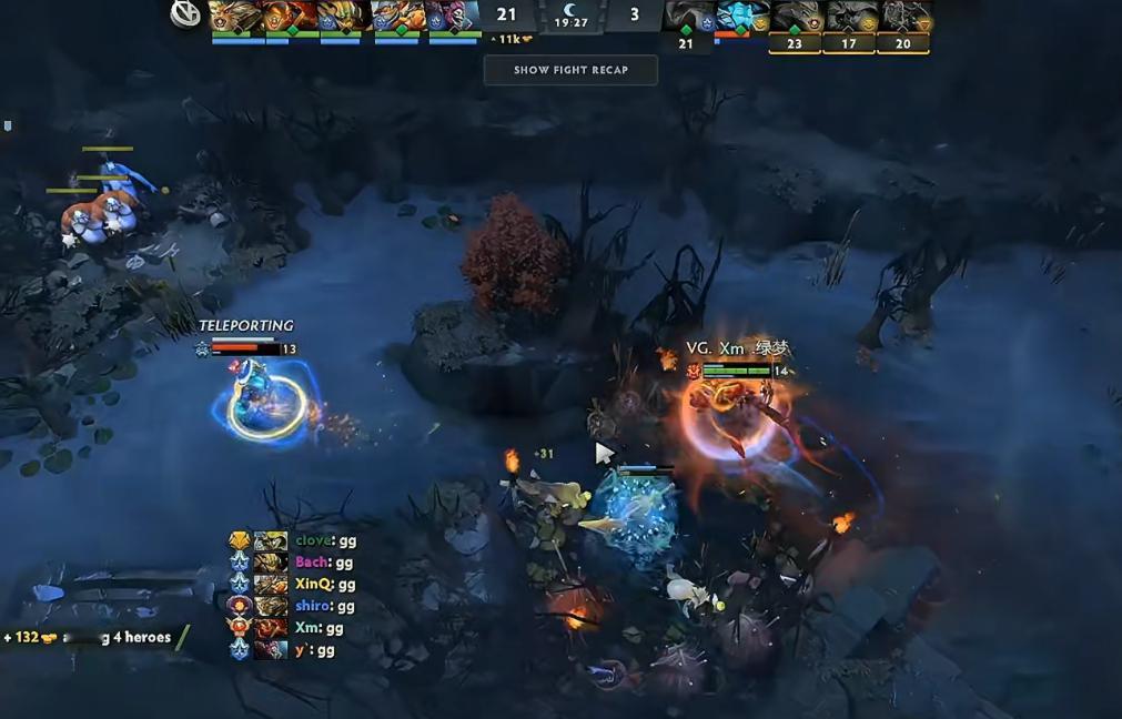 VG第一局19分钟速通Roar，照这架势大概率奔着3:0去了，打完选手们还能出去