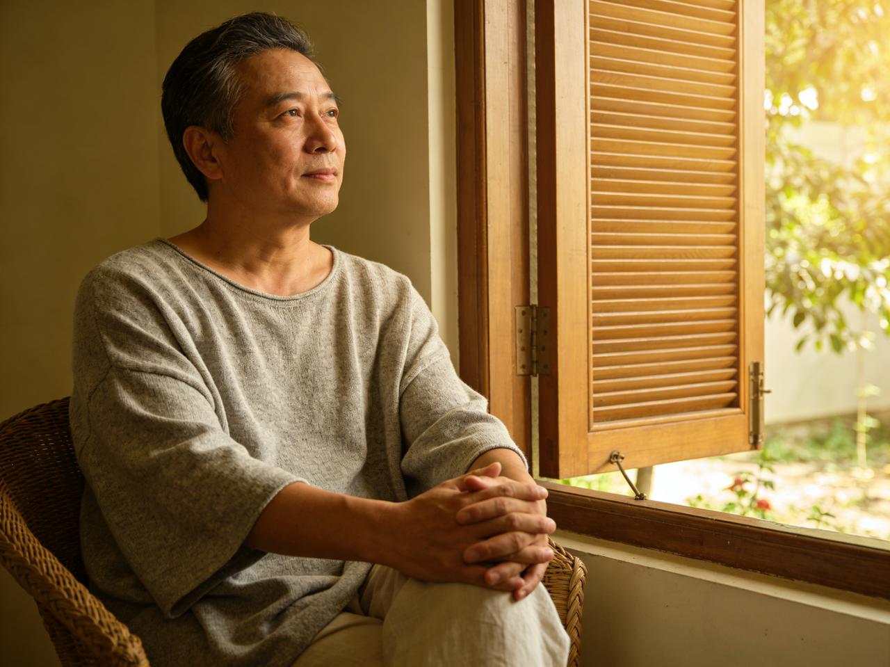 人到中年，最好的活法：心宽、事淡、人静。不和烂人计较，不和自己较劲，平安健康，就