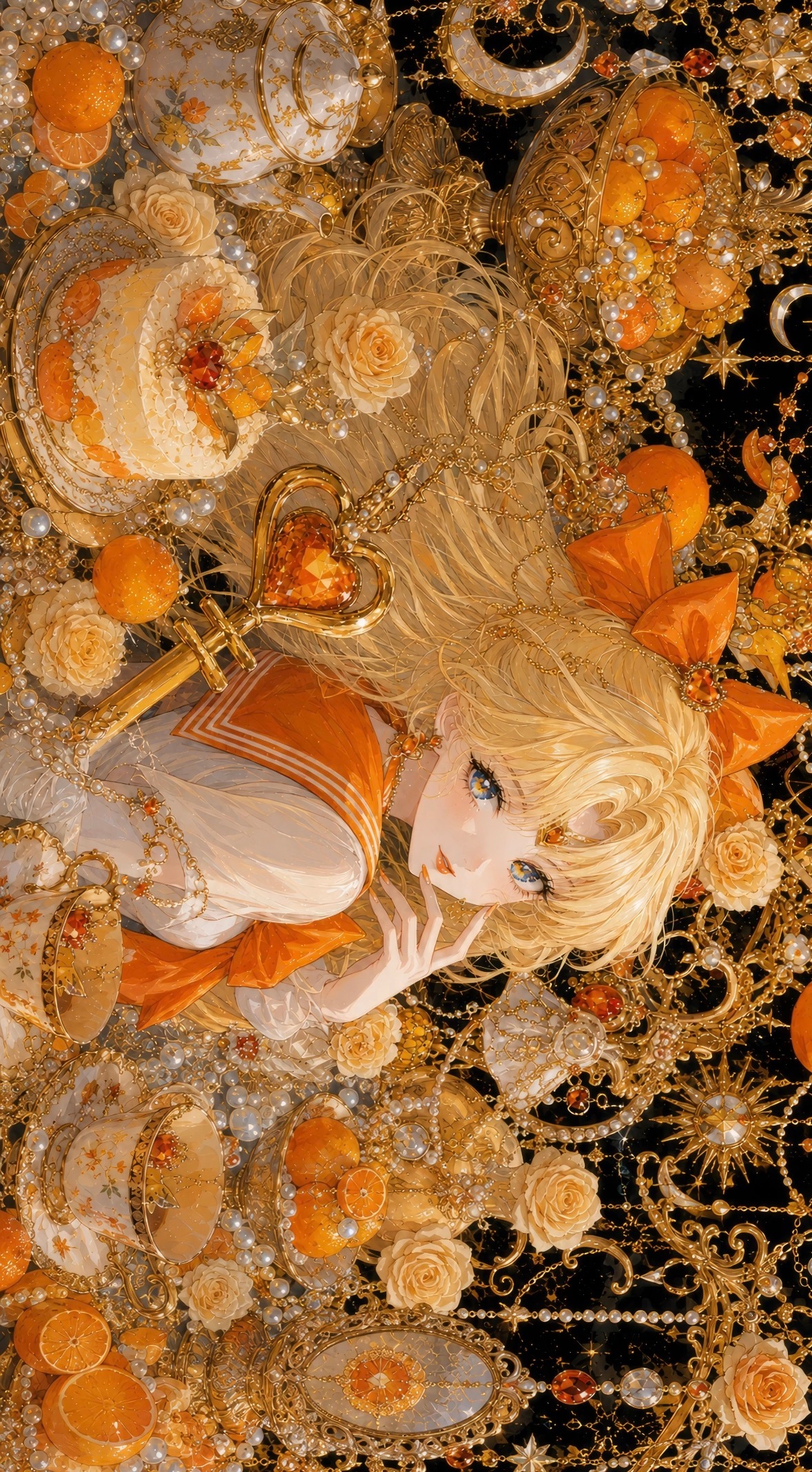依旧宝石插画风美战，这次是横版✨也好美啊！二次元招新季动漫追番团宿舍一起追番有多