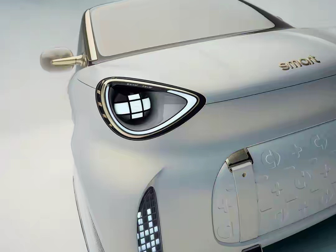 smart两款新车外观曝光，真的戳中精致小车爱好者！精灵2号复刻经典fortwo