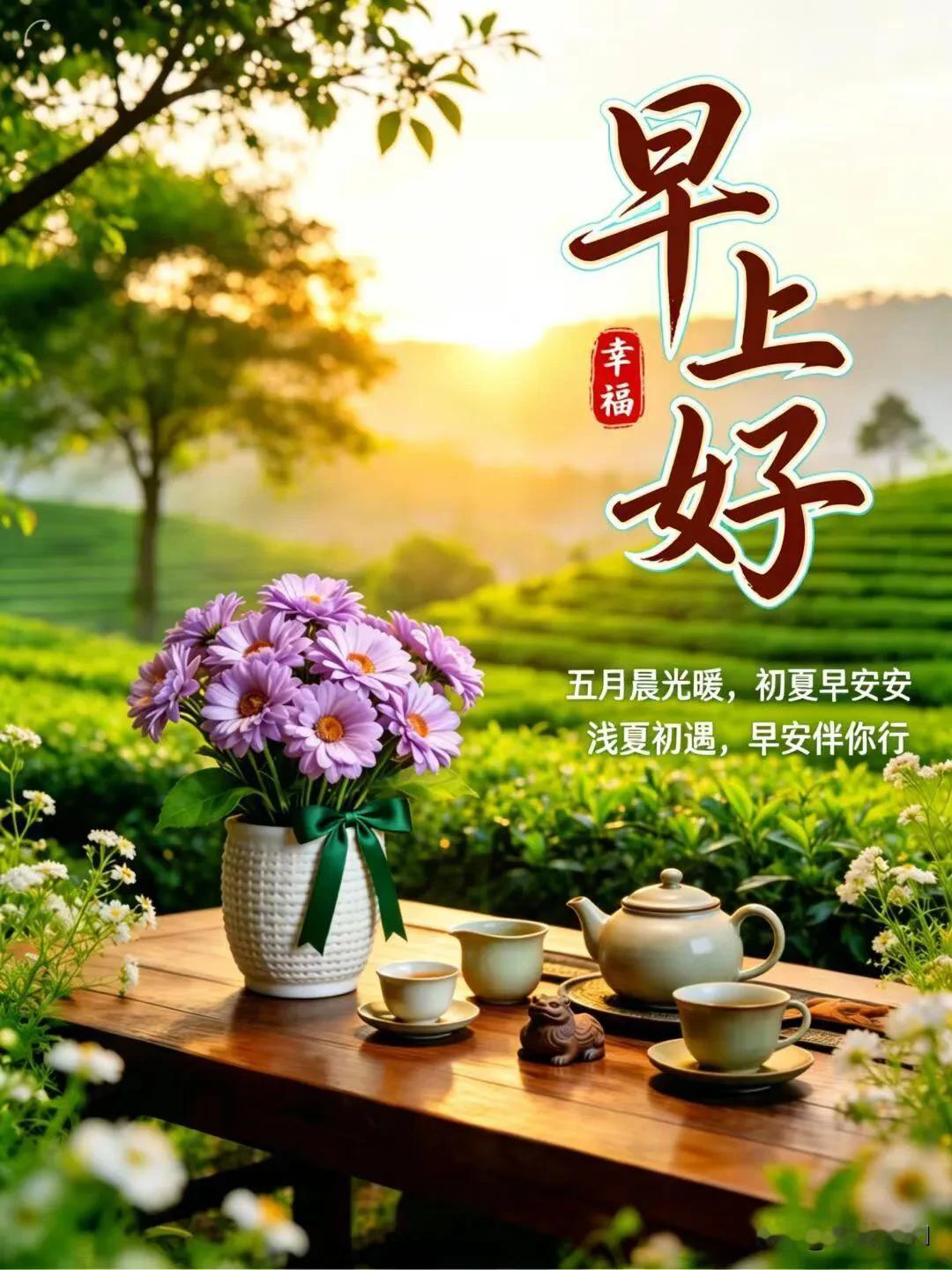 早安呀，记得吃早餐，照顾好自己～