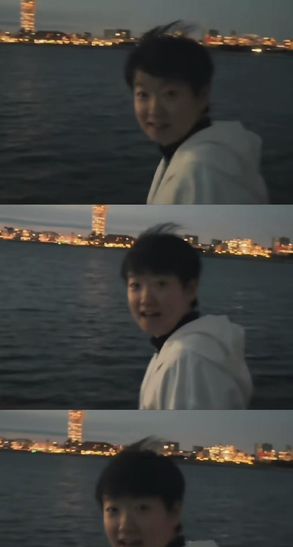 莎莎这次在瑞典，高高兴兴打比赛，高高兴兴看夕阳。没有比开心更好的了！这好像是我