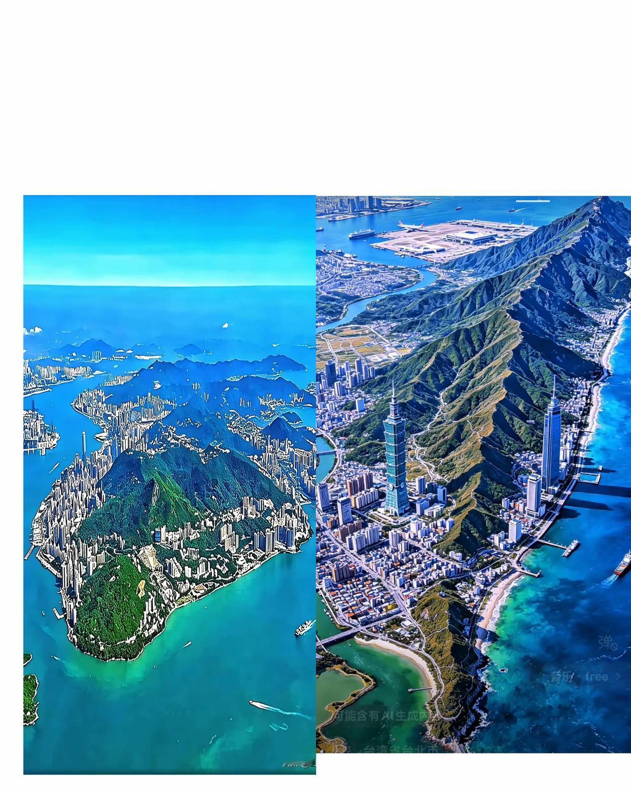台湾、香港为什么不炸平大山？填海改平原呀？1、台湾省约3.6万平方公里，