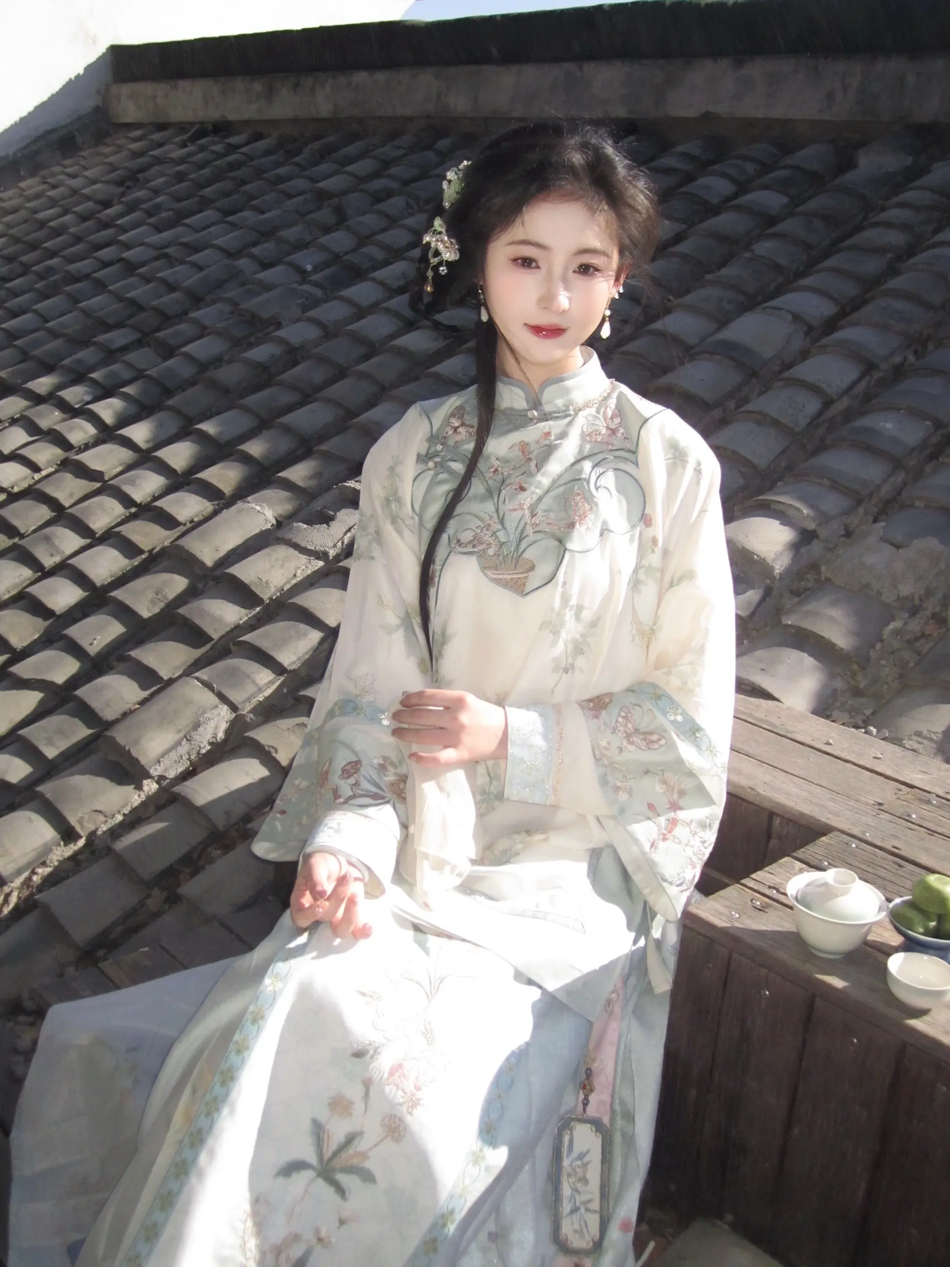 中式古风美学 国风茶韵 国风服饰 中式穿搭