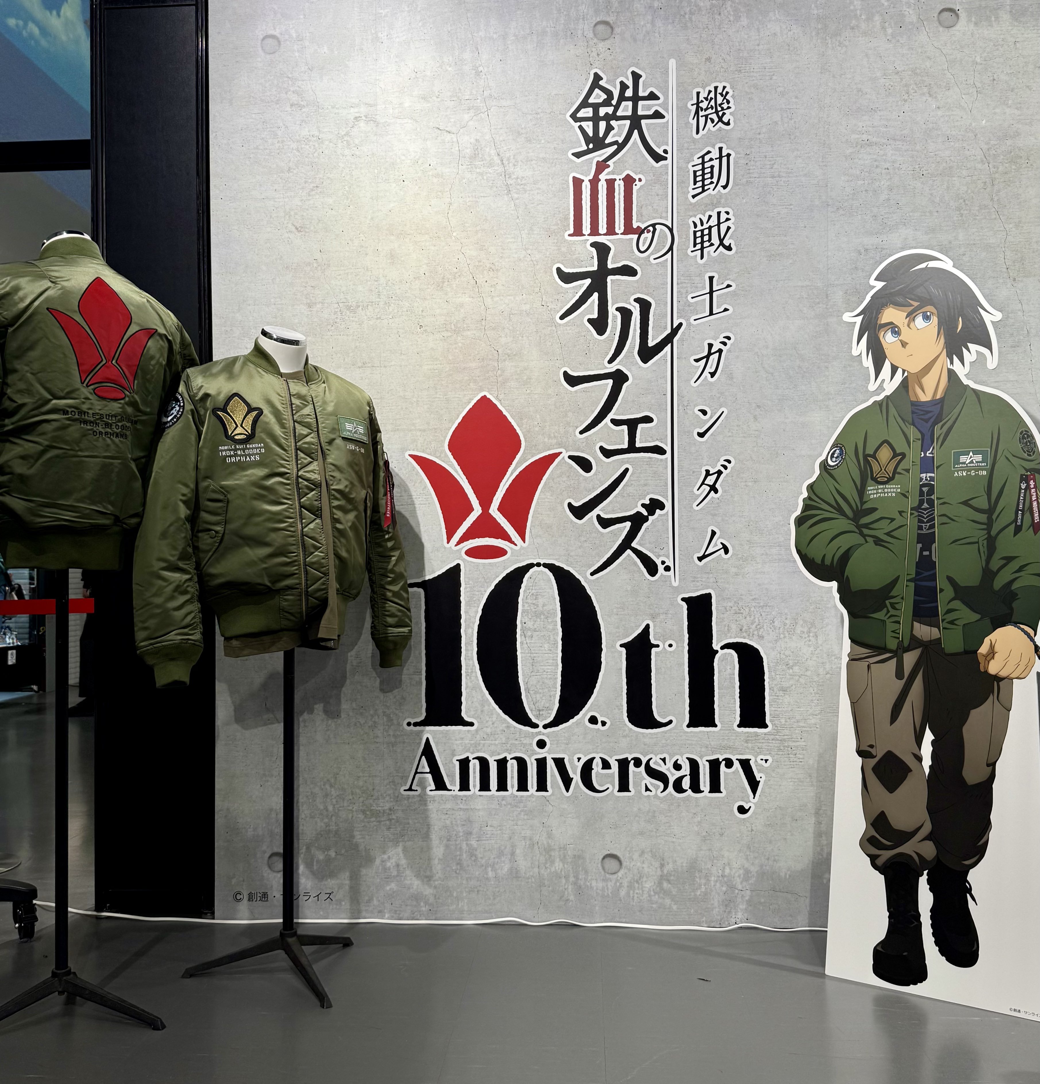 三日月飞行夹克实物高达​​​