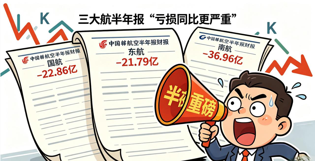 国企航司巨亏八十亿，借口遮不住贪腐懒政的病根2026年上半年财报摆到台面上，