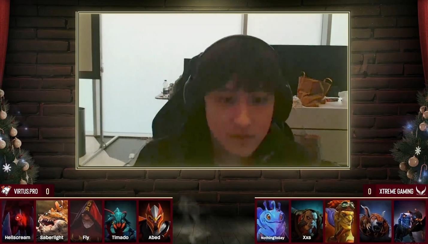 XGvsVP第一局BP结束，这把顶着毒狗强拿蝙蝠不太舒服，其实在对面有獸的情