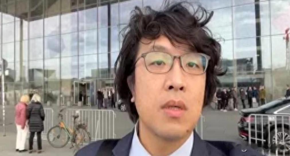 台独分子刚窜出国门，大陆这招就来了！台独到底怕啥昨天，沈伯洋在德国国会门口