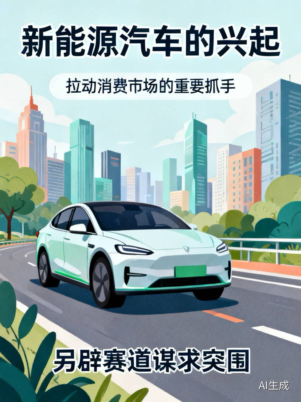 一位汽车行业资深从业者说：“新能源汽车的兴起，本质上是国内地产行情承压阶段，用来拉动整体消费市场的重