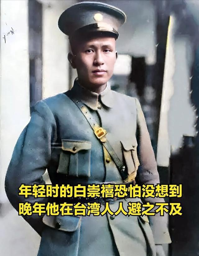 1950年，白崇禧逃到台湾后，抽空去拜访邻居朱怀冰，不料，刚踏进他的家门，便听到